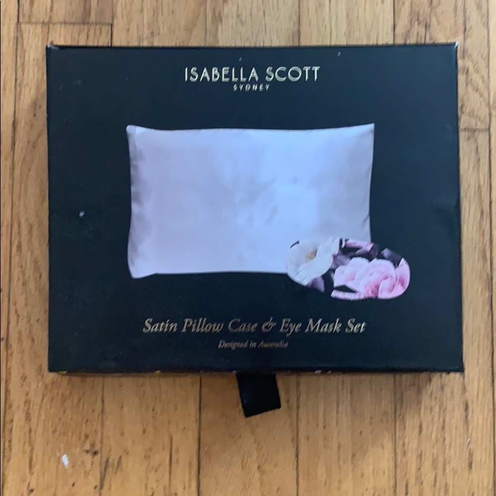 Standard silk pillow & eye mask